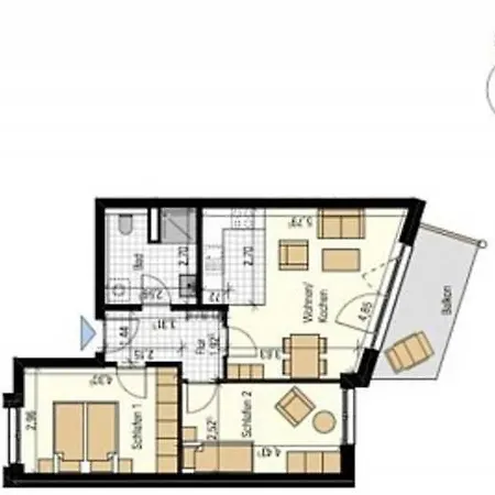 Badestra_e 112 B_ Whg_ 14_ Schlo_ Apartmán *